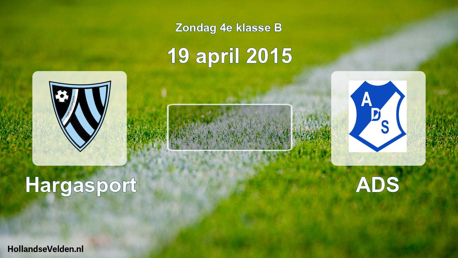 Scheduled Match: Hargasport - ADS (19 April 2015)