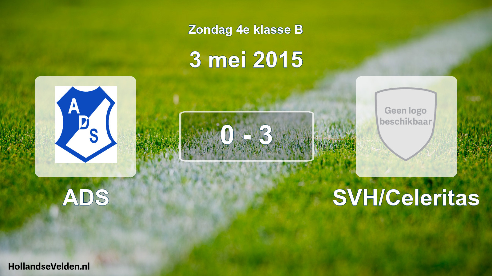Total number of matches played: ADS - SVH/Celeritas 0 - 3 (3 May 2015)