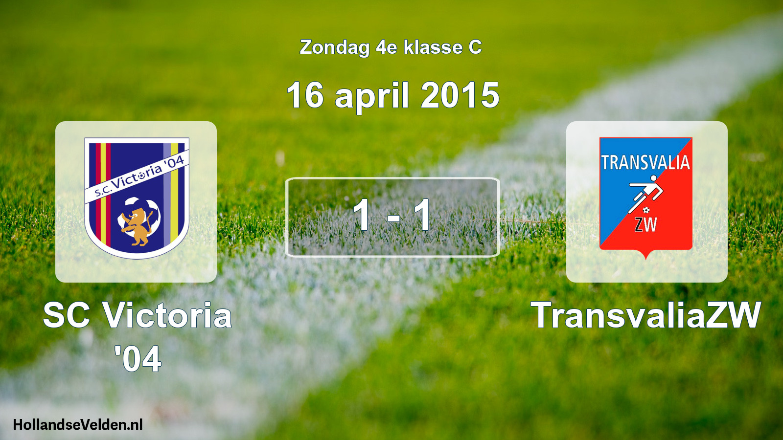 Total number of matches played: SC Victoria '04 - TransvaliaZW 1 - 1 (16 April 2015)