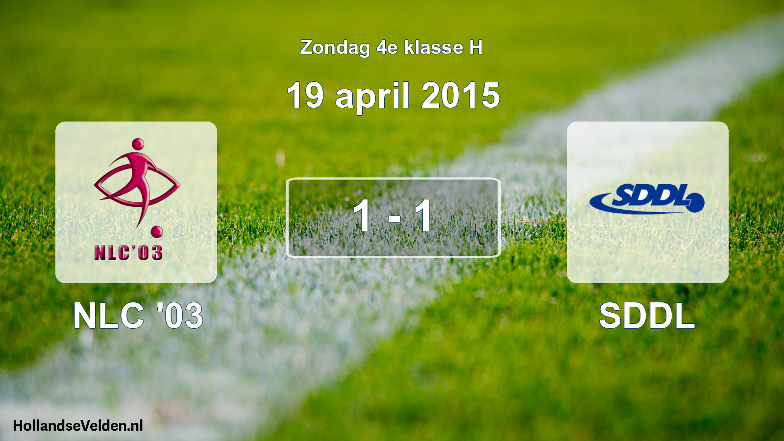 Total number of matches played: NLC '03 - SDDL 1 - 1 (19 April 2015)
