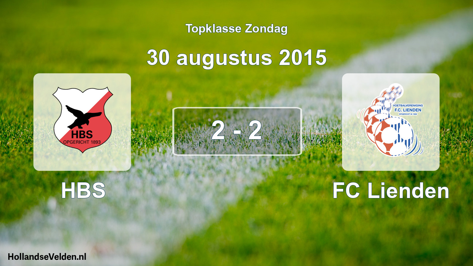 Total number of matches played: HBS - FC Lienden 2 - 2 (30 August 2015)