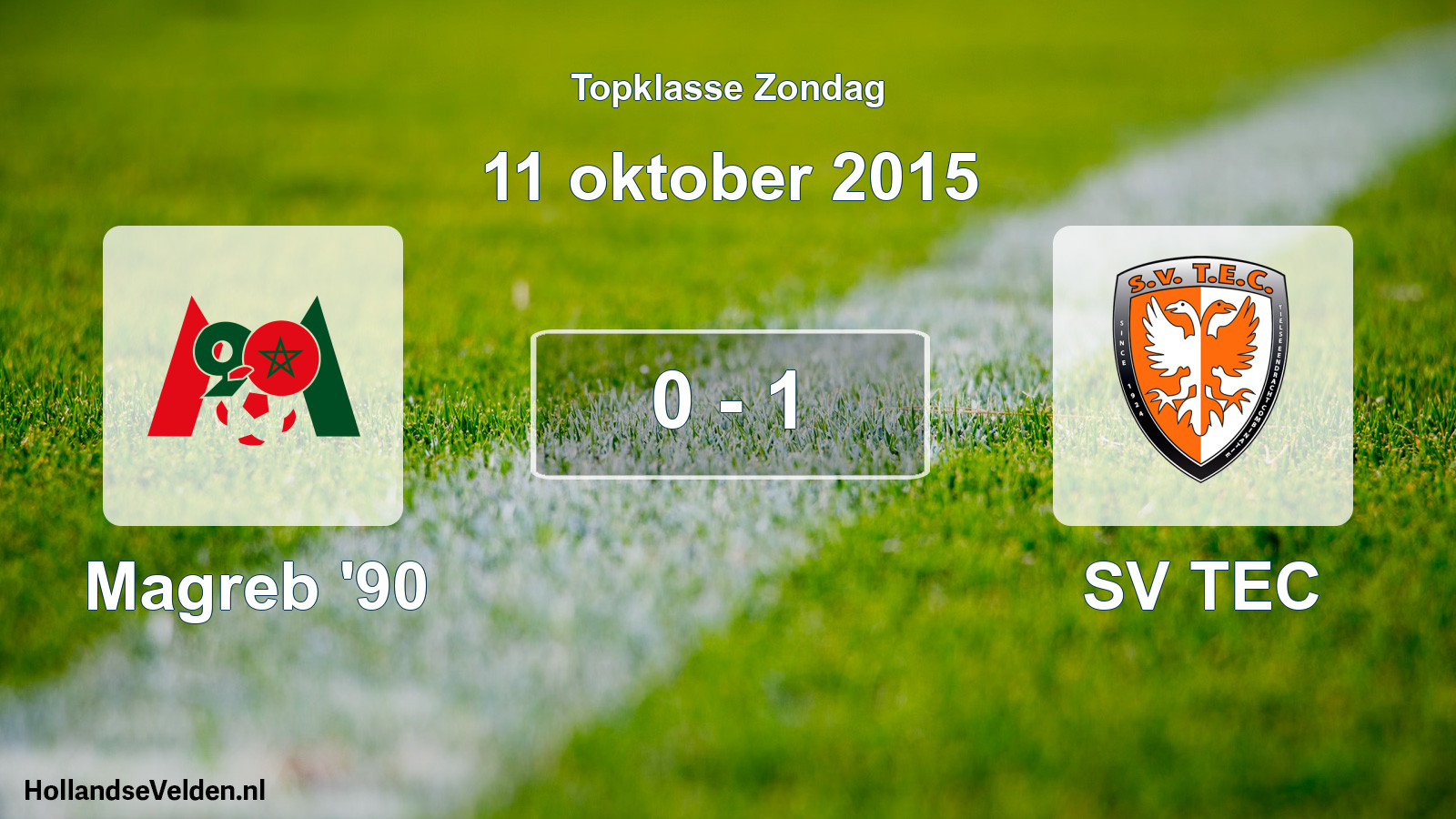 Total number of matches played: Magreb '90 - SV TEC 0 - 1 (11 October 2015)