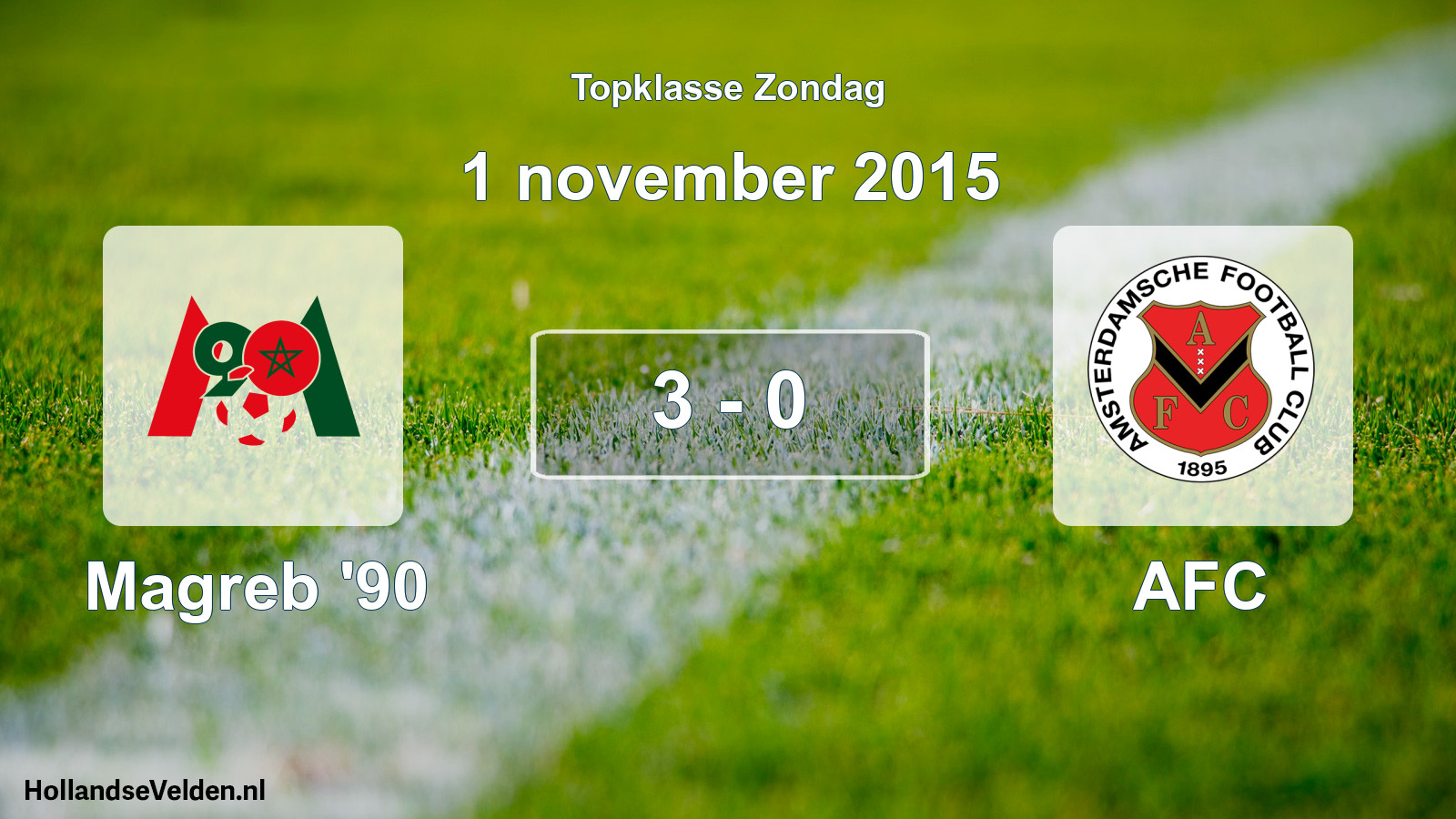 Total number of matches played: Magreb '90 - AFC 3 - 0 (1 November 2015)
