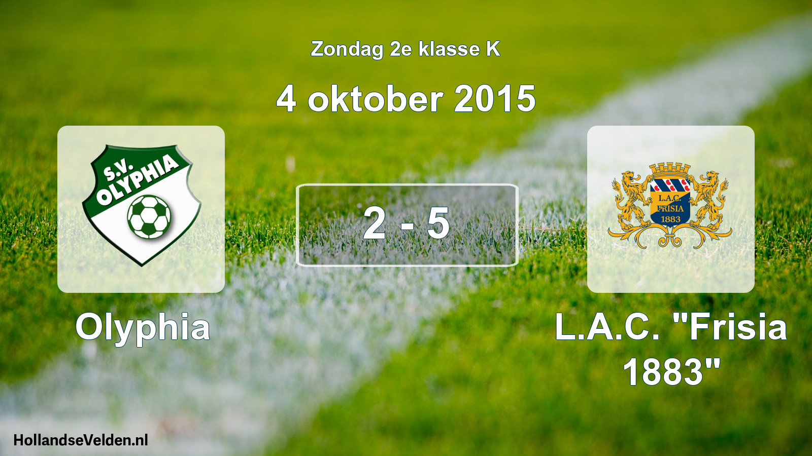Total number of matches played: Olyphia - L.A.C. 