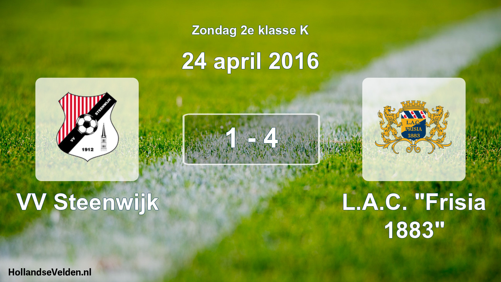 Total number of matches played: VV Steenwijk - L.A.C. 