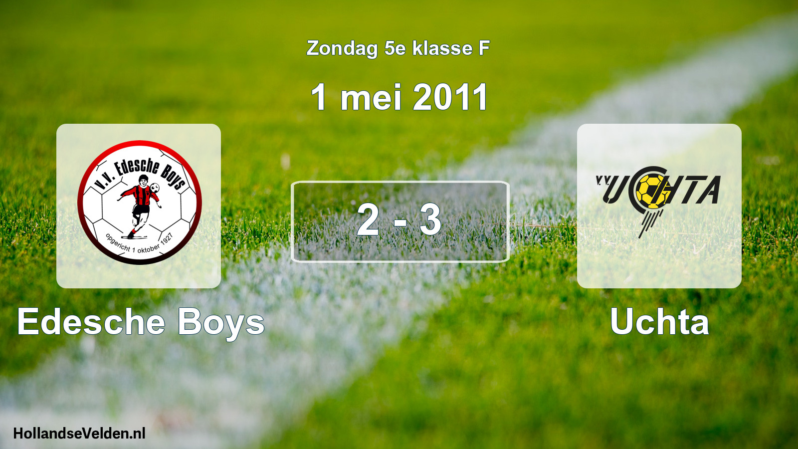 Total number of matches played: Edesche Boys - Uchta 2 - 3 (1 May 2011)