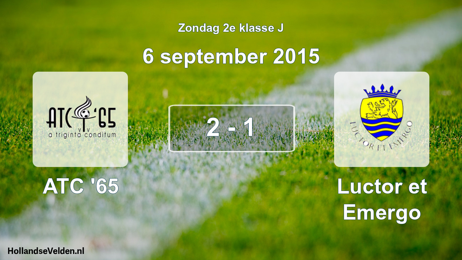 Total number of matches played: ATC '65 - Luctor et Emergo 2 - 1 (6 September 2015)