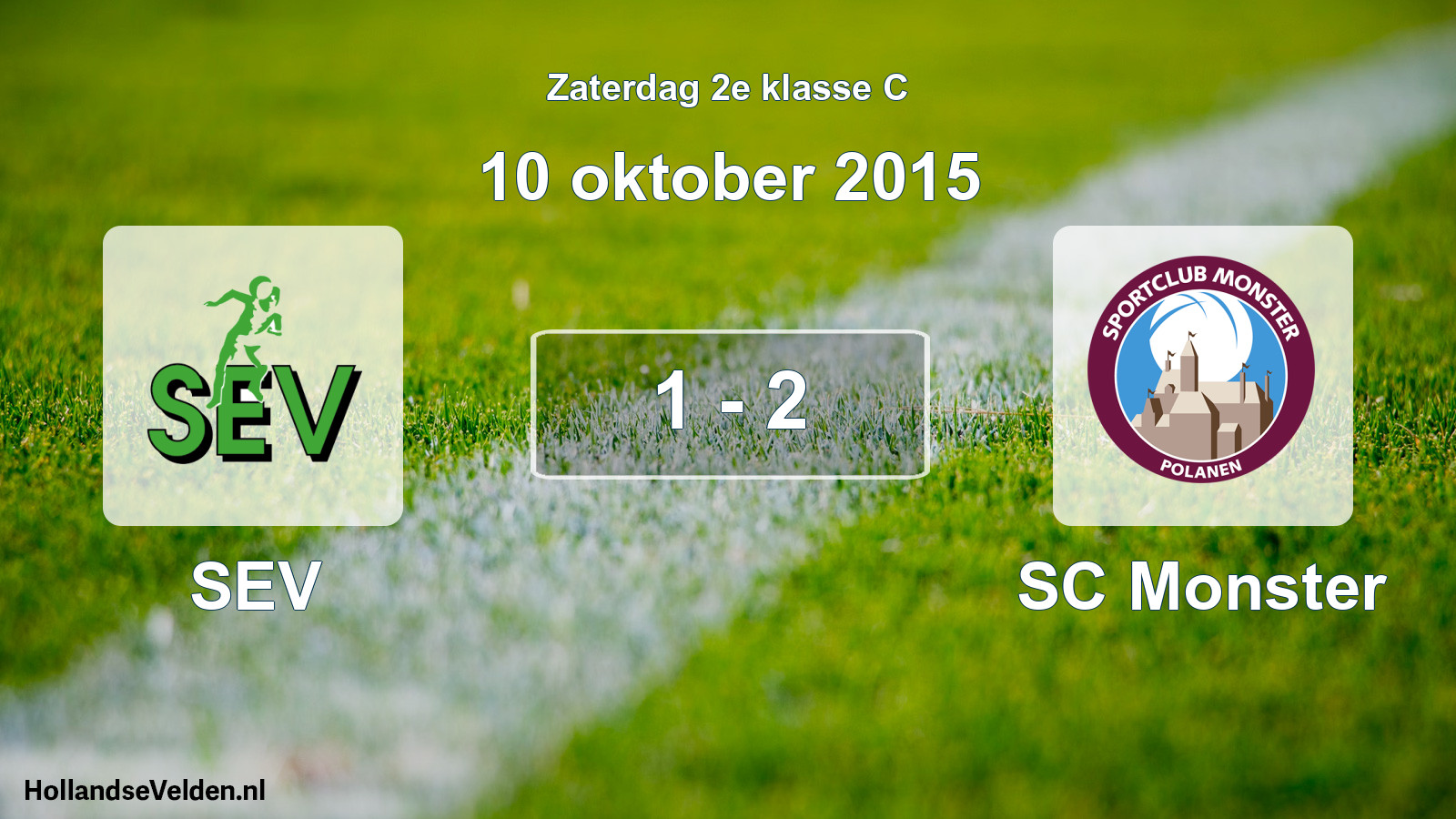 Total number of matches played: SEV - SC Monster 1 - 2 (10 October 2015)