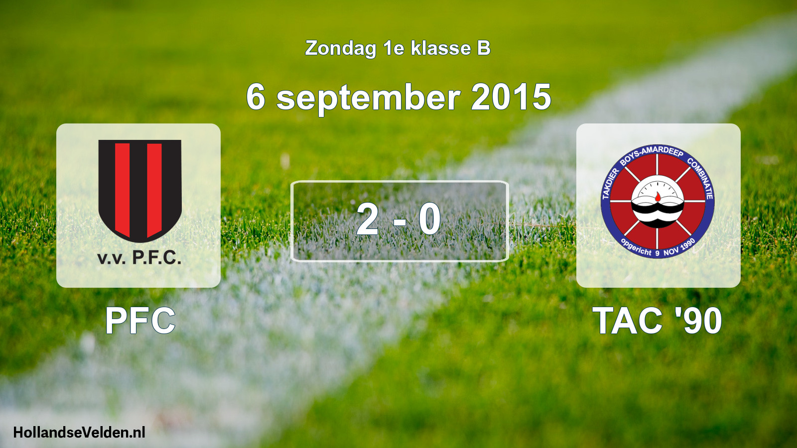 Total number of matches played: PFC - TAC '90 2 - 0 (6 September 2015)