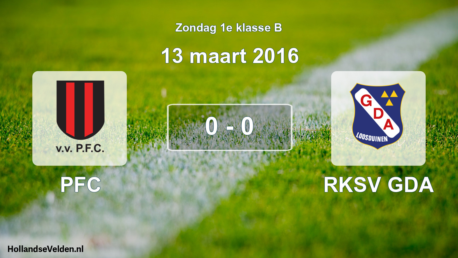 Total number of matches played: PFC - RKSV GDA 0 - 0 (13 March 2016)