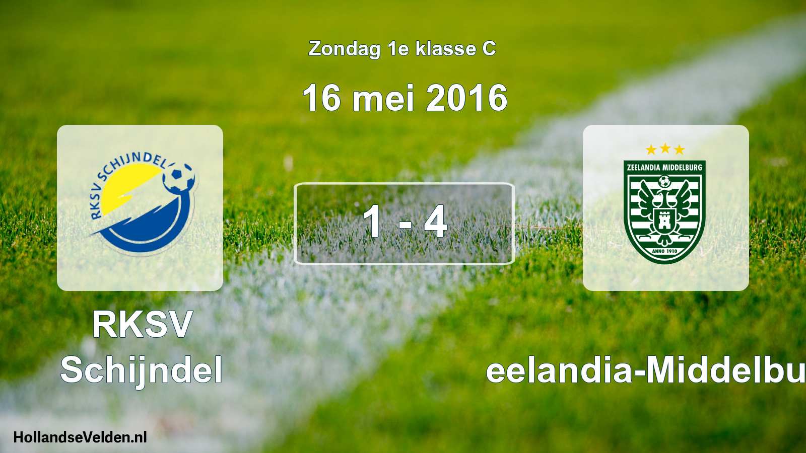 Total number of matches played: RKSV Schijndel - Zeelandia-Middelburg 1 - 4 (16 May 2016)