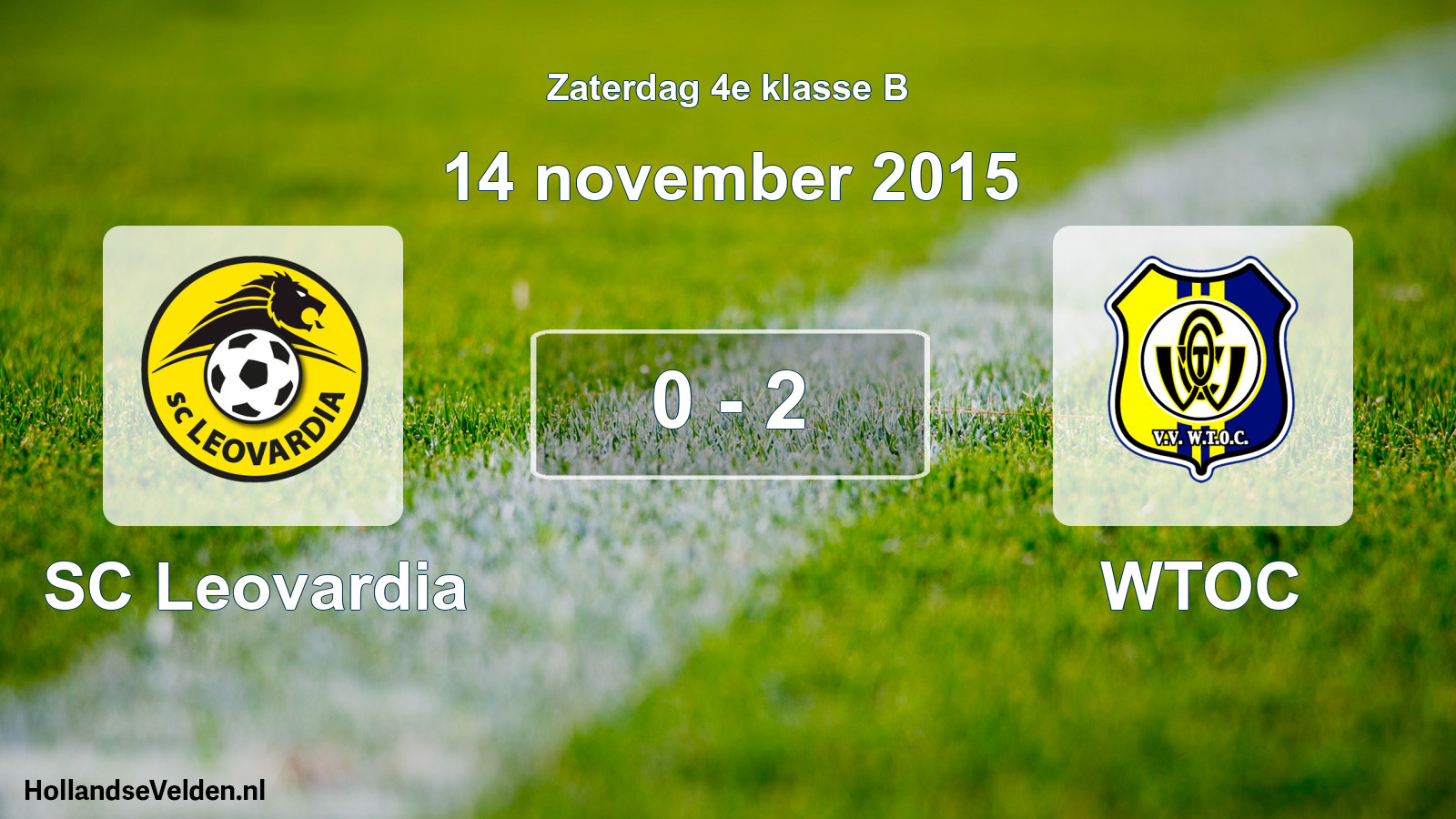 Total number of matches played: SC Leovardia - WTOC 0 - 2 (14 November 2015)