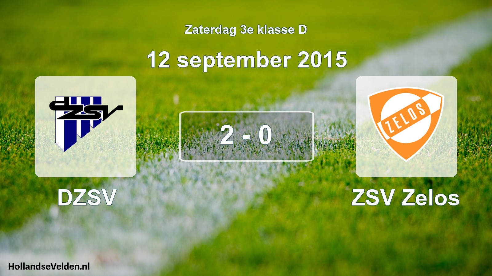 Total number of matches played: DZSV - ZSV Zelos 2 - 0 (12 September 2015)