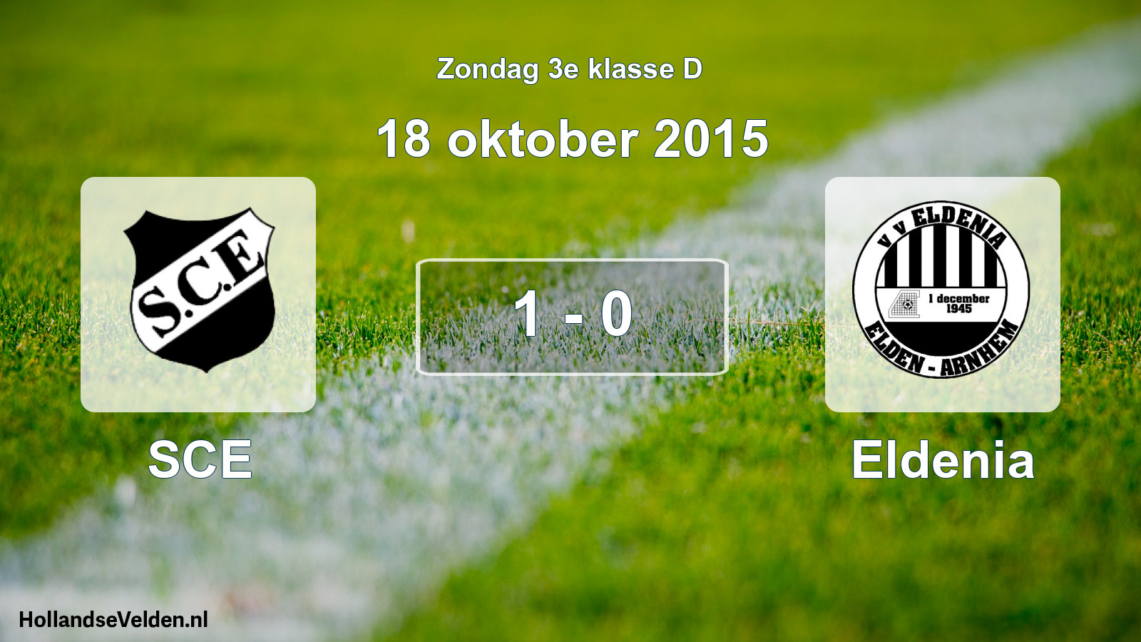 Total number of matches played: SCE - Eldenia 1 - 0 (18 October 2015)