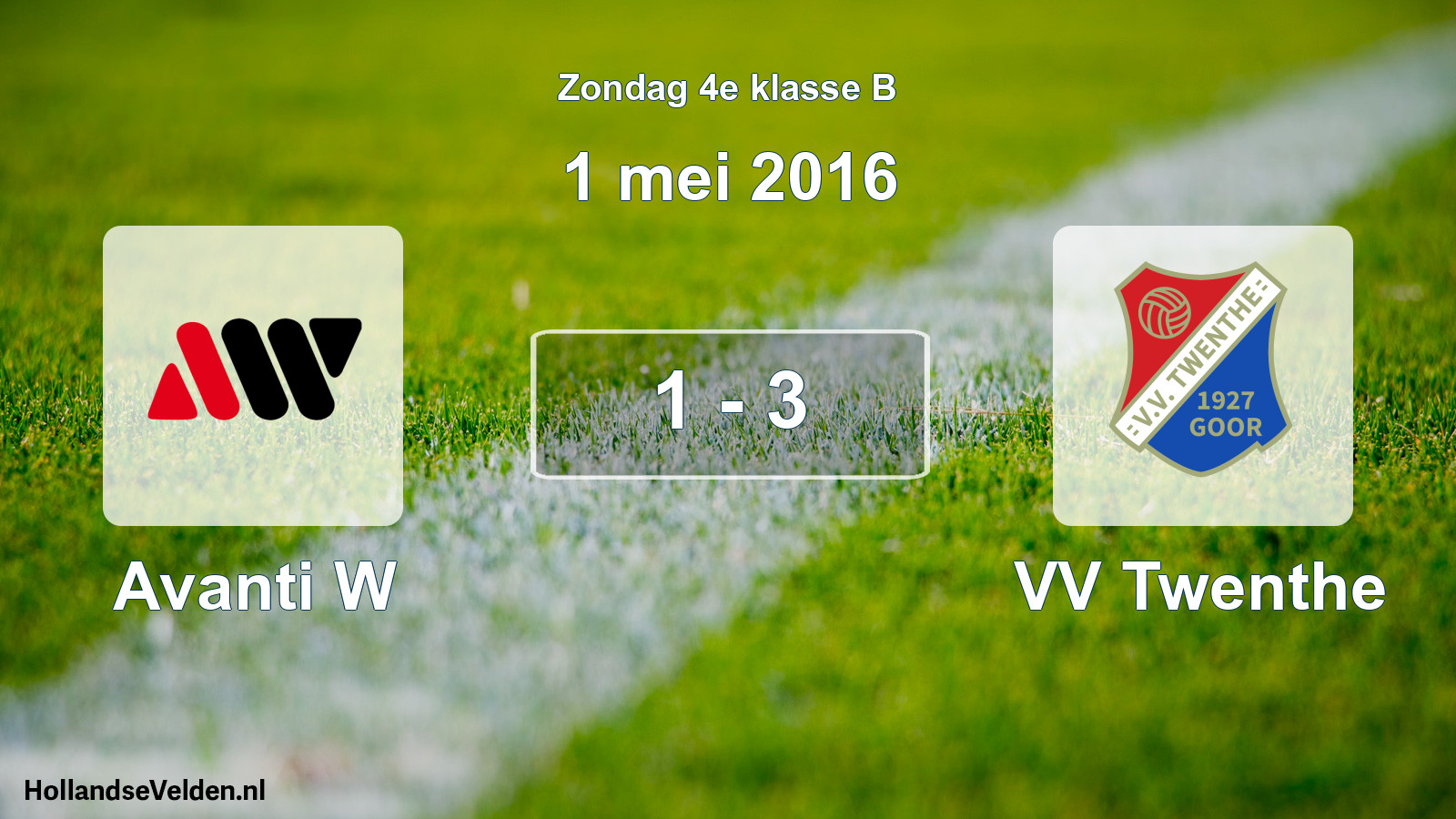 Total number of matches played: Avanti W - VV Twenthe 1 - 3 (1 May 2016)