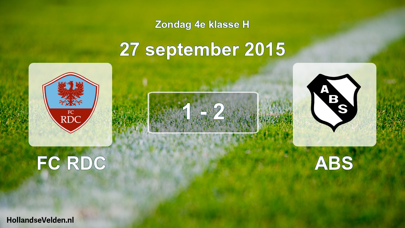 Total number of matches played: FC RDC - ABS 1 - 2 (27 September 2015)