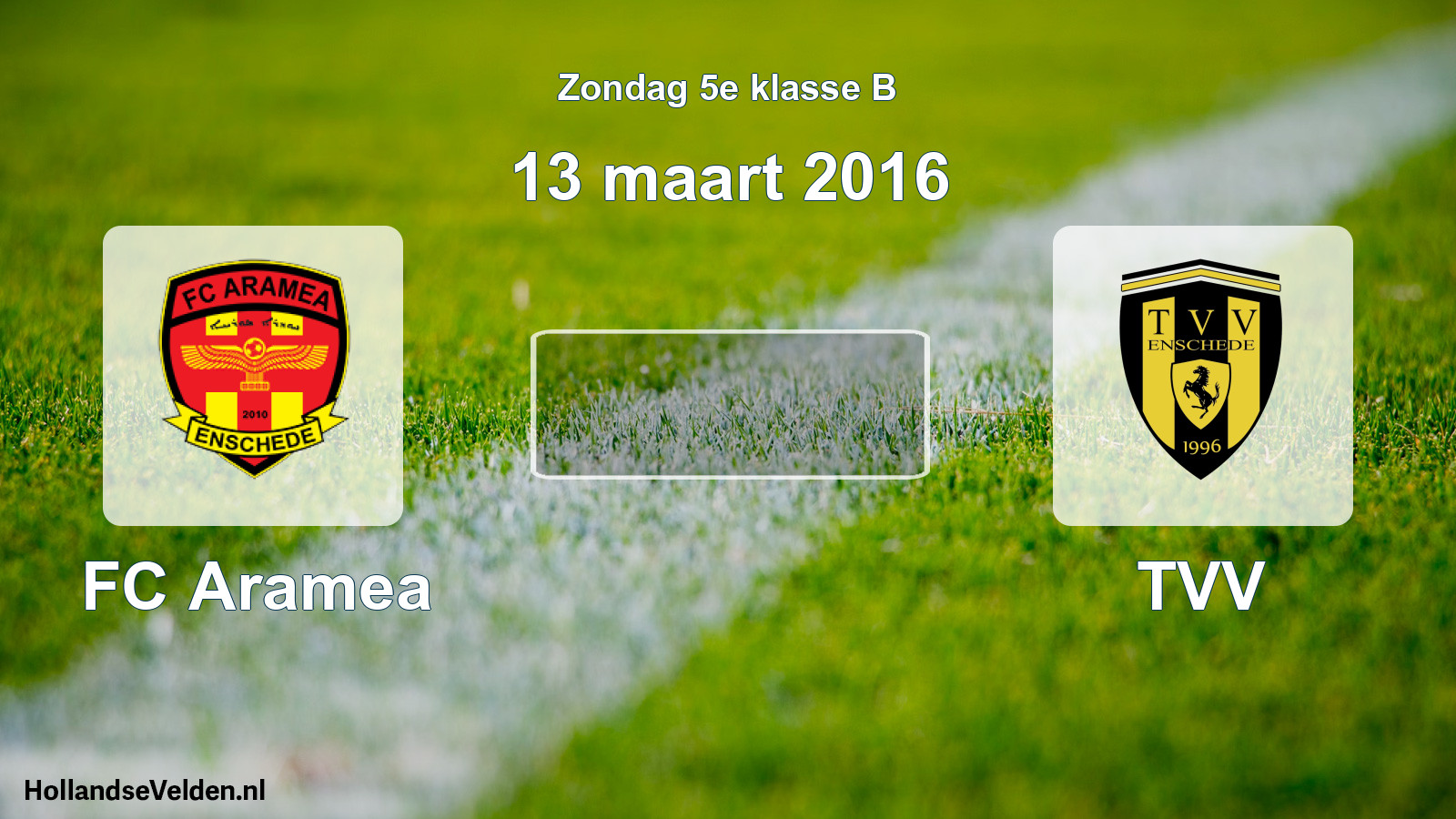 Scheduled Match: FC Aramea - TVV (13 March 2016)