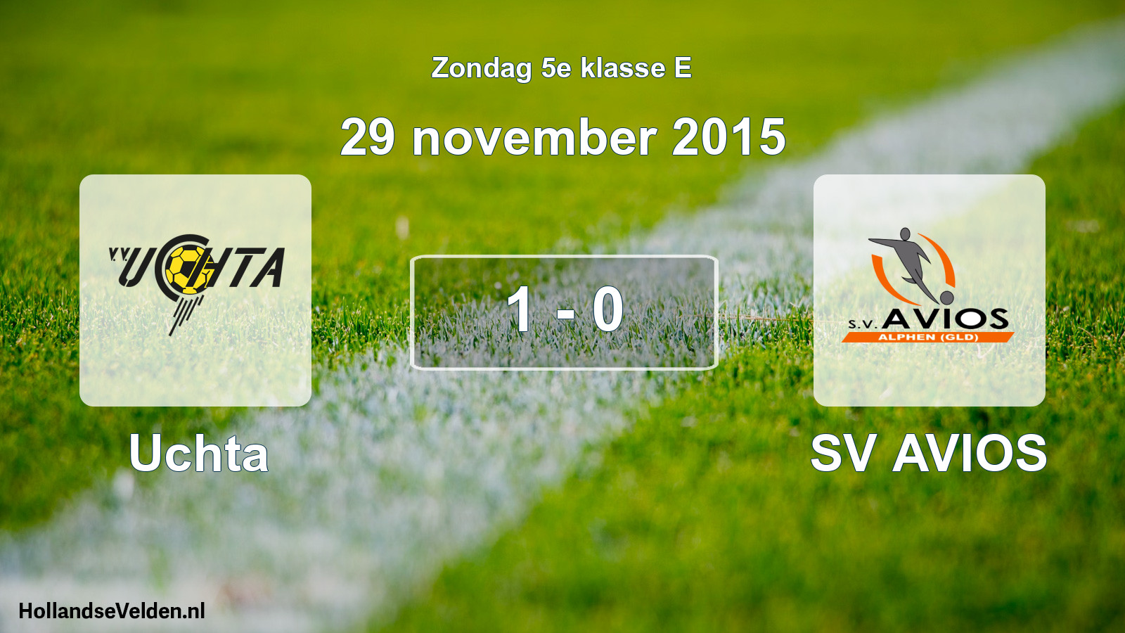 Total number of matches played: Uchta - SV AVIOS 1 - 0 (29 November 2015)