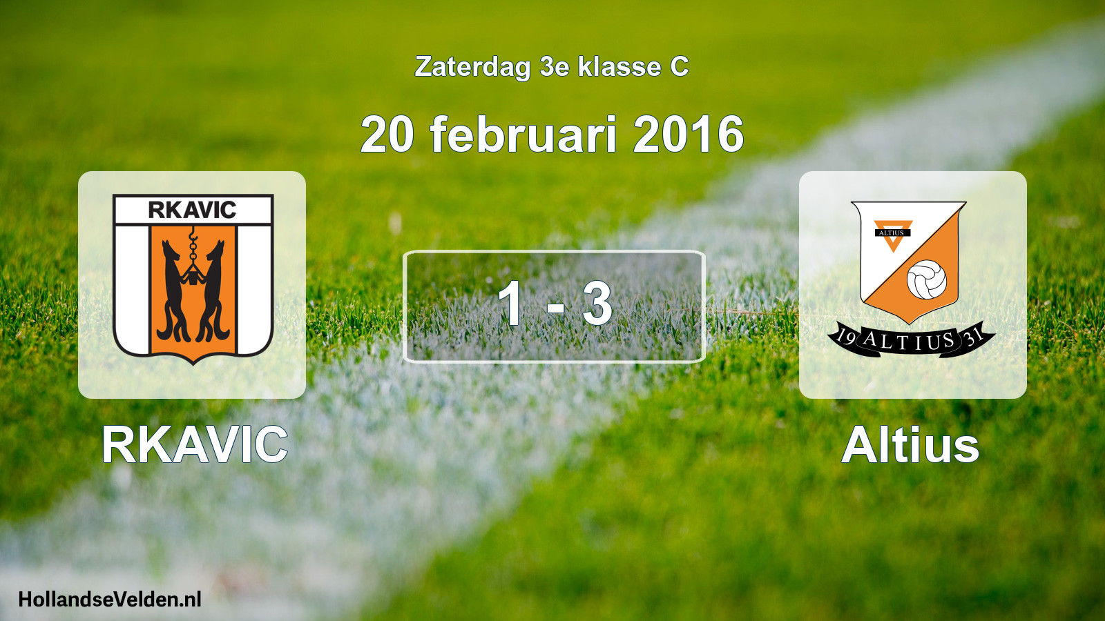 Total number of matches played: RKAVIC - Altius 1 - 3 (20 February 2016)