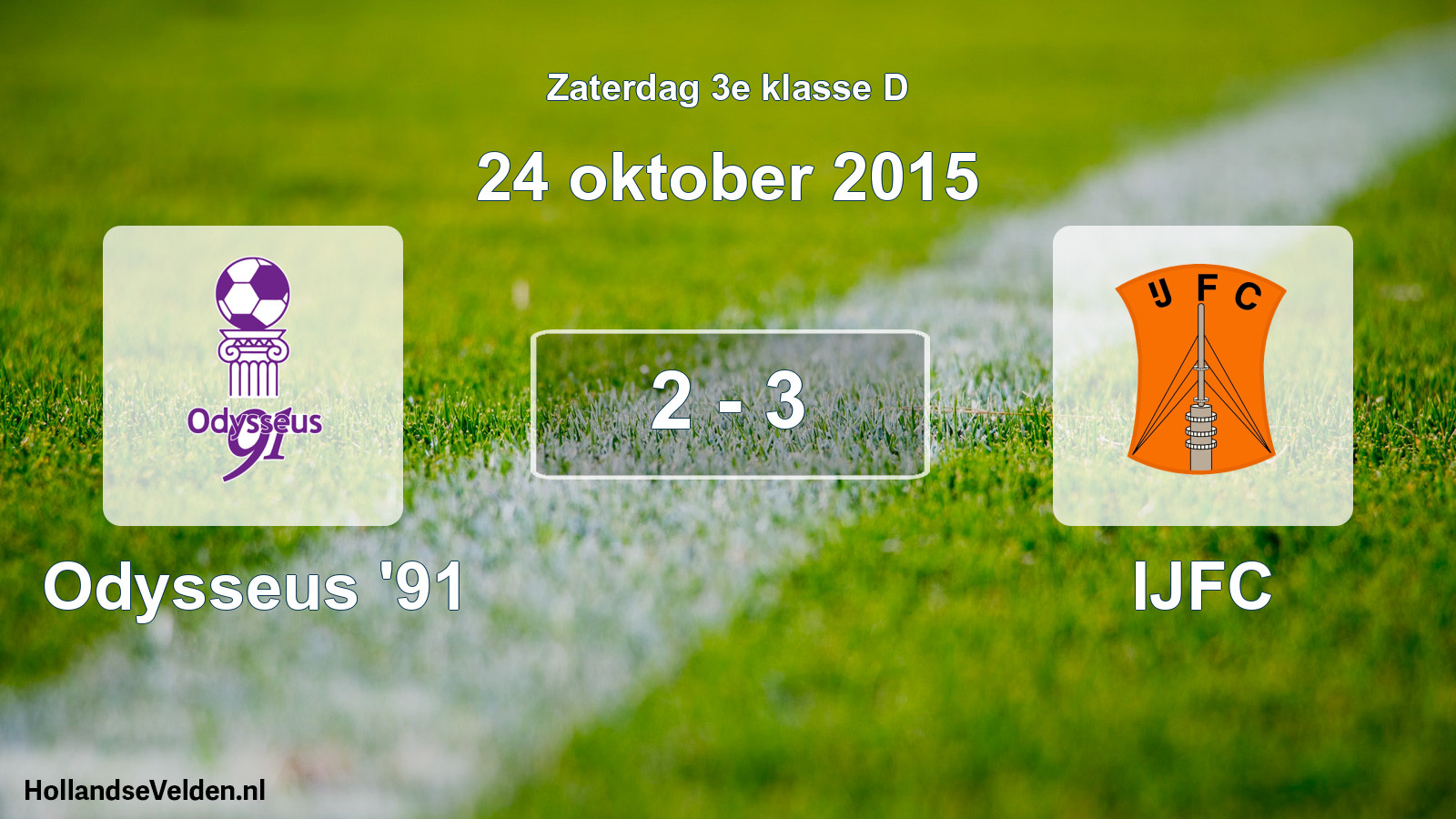 Total number of matches played: Odysseus '91 - IJFC 2 - 3 (24 October 2015)