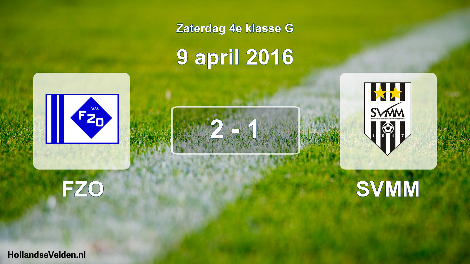Total number of matches played: FZO - SVMM 2 - 1 (9 April 2016)
