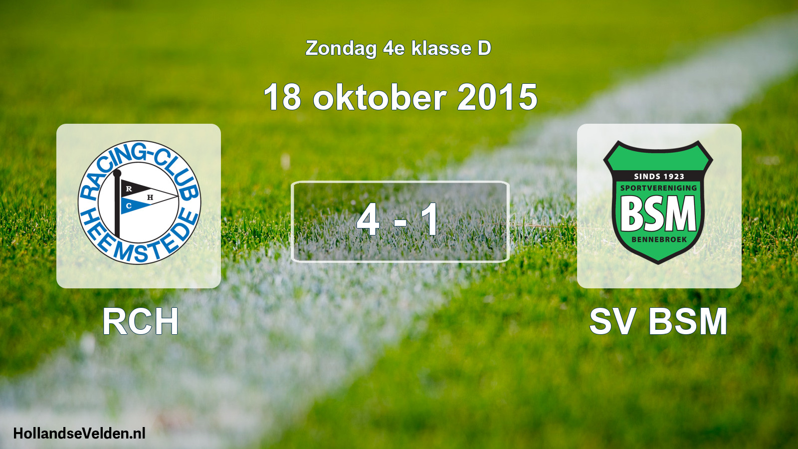 Total number of matches played: RCH - SV BSM 4 - 1 (18 October 2015)