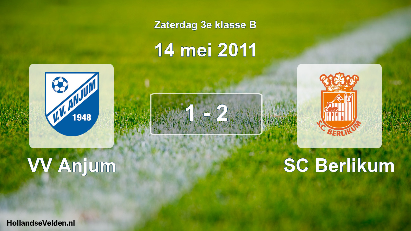 Total number of matches played: VV Anjum - SC Berlikum 1 - 2 (14 May 2011)
