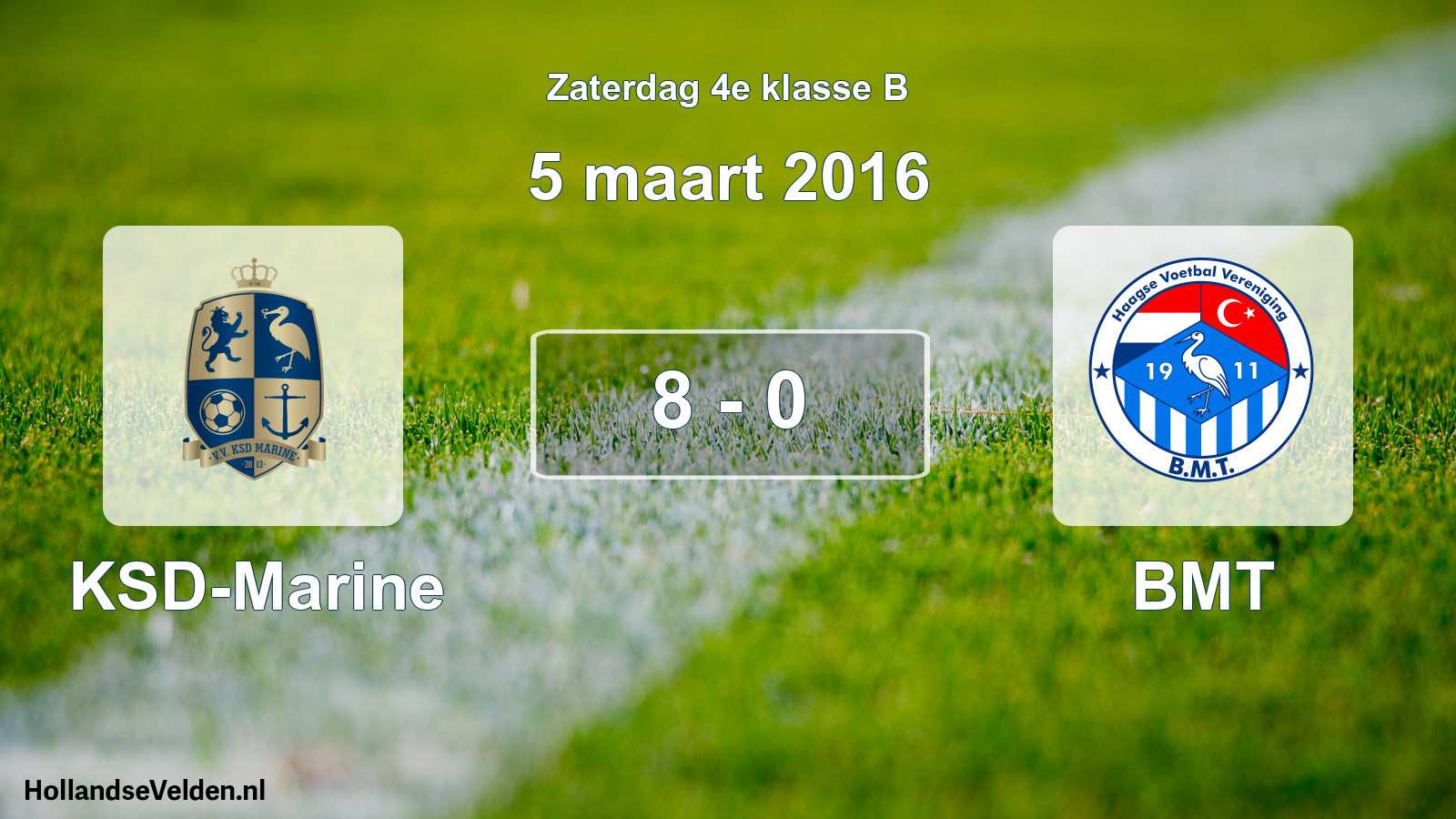Total number of matches played: KSD-Marine - BMT 8 - 0 (5 March 2016)