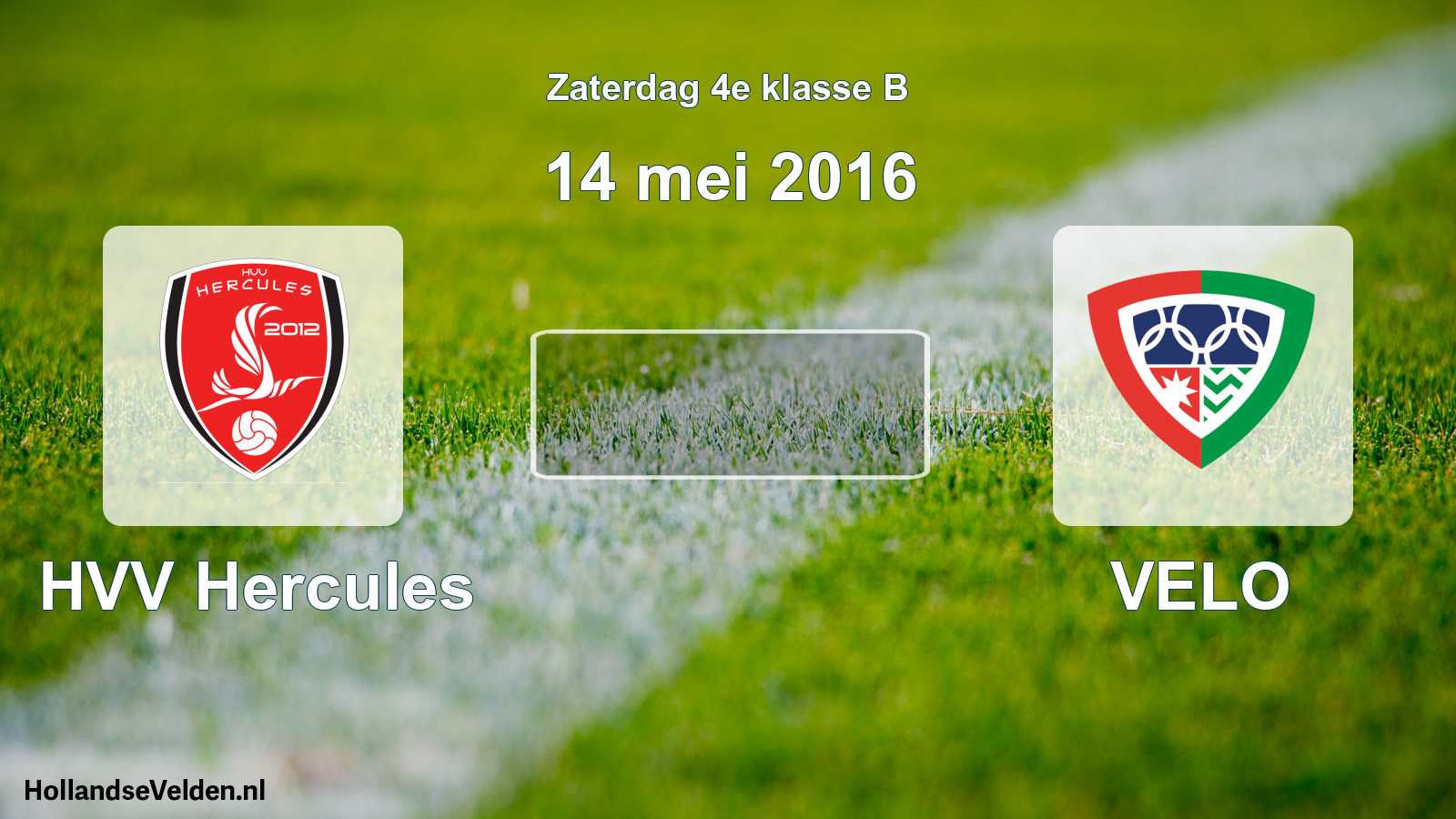 Scheduled Match: HVV Hercules - VELO (14 May 2016)