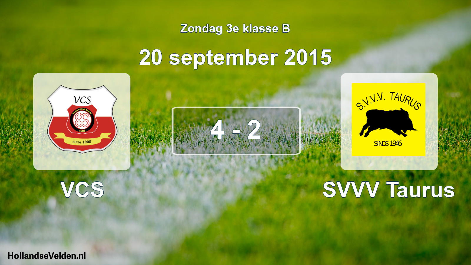 Total number of matches played: VCS - SVVV Taurus 4 - 2 (20 September 2015)