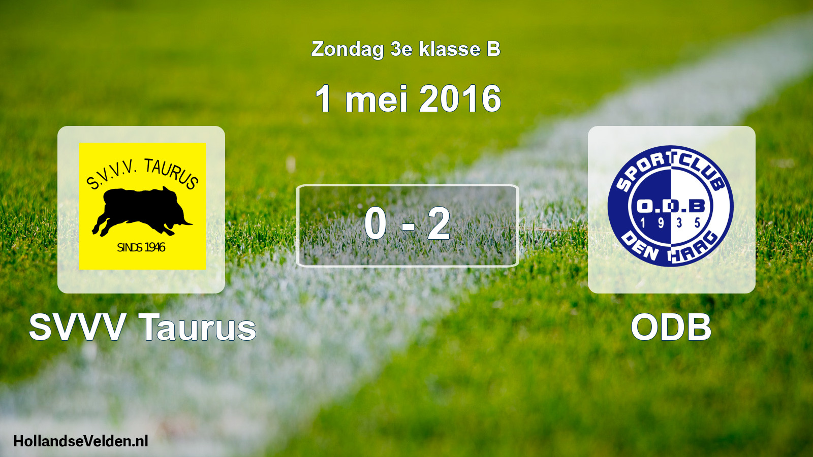 Total number of matches played: SVVV Taurus - ODB 0 - 2 (1 May 2016)