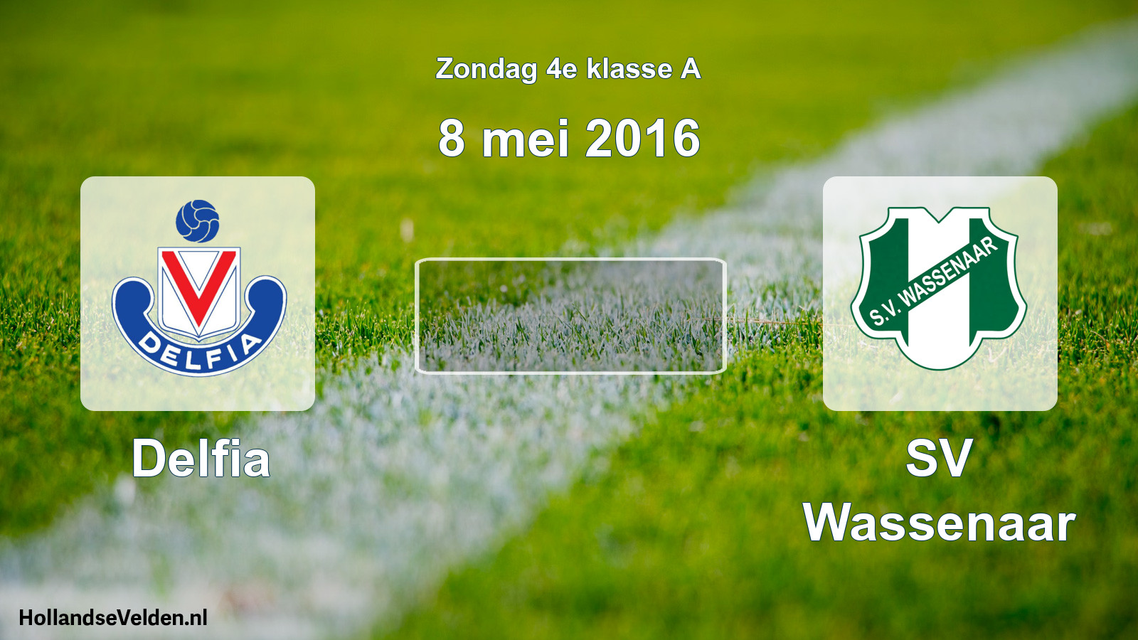 Scheduled Match: Delfia - SV Wassenaar (8 May 2016)