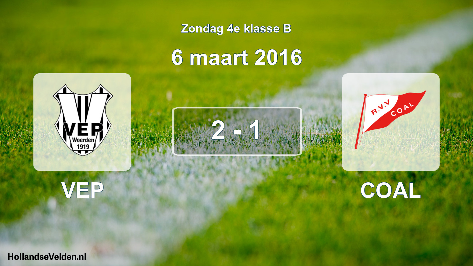 Total number of matches played: VEP - COAL 2 - 1 (6 March 2016)