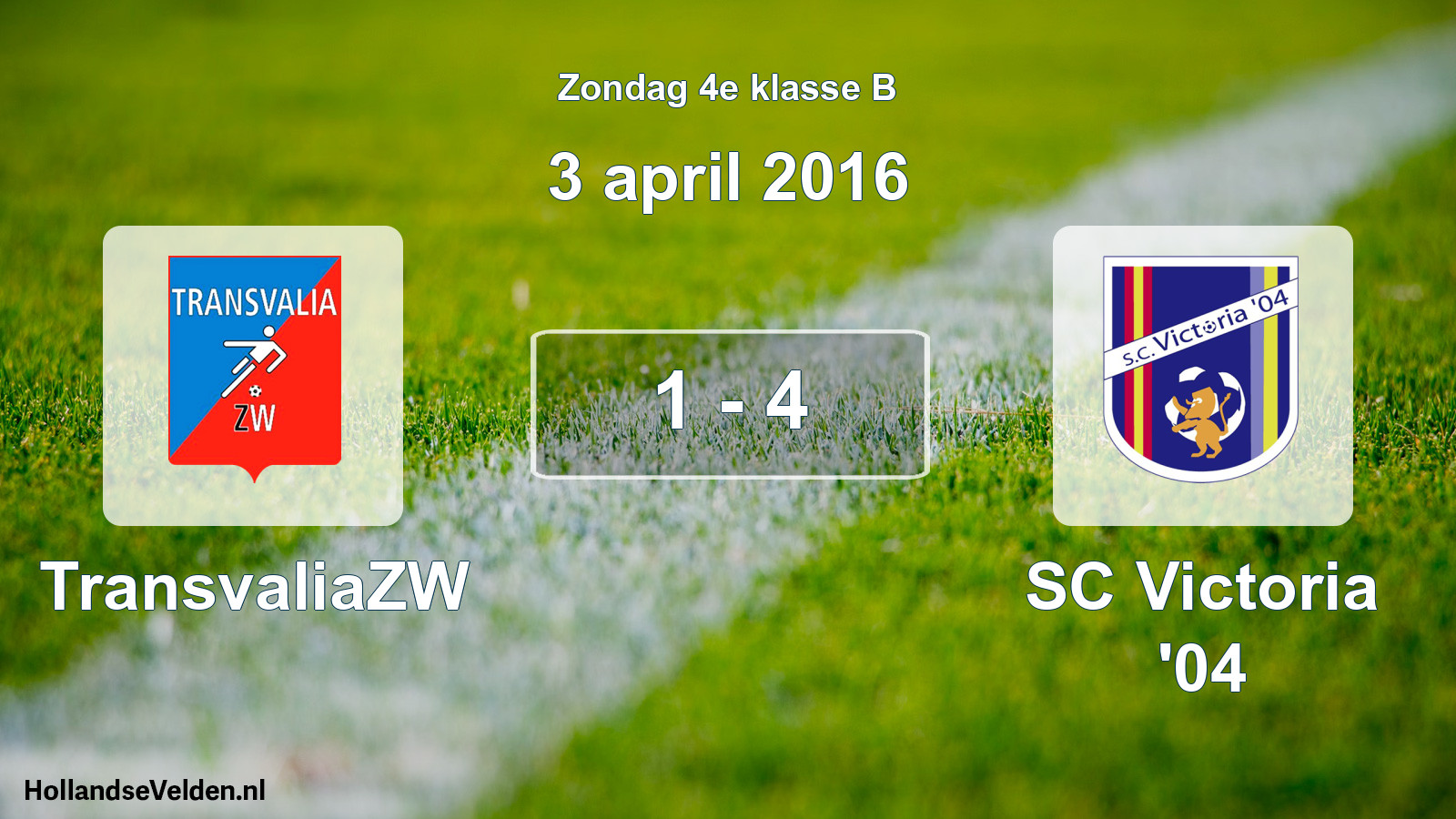 Total number of matches played: TransvaliaZW - SC Victoria '04 1 - 4 (3 April 2016)