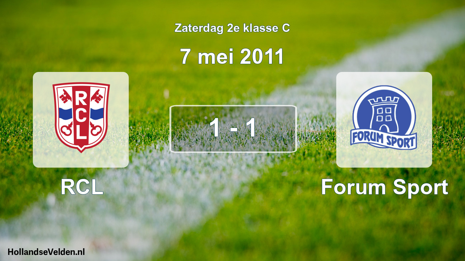 Total number of matches played: RCL - Forum Sport 1 - 1 (7 May 2011)
