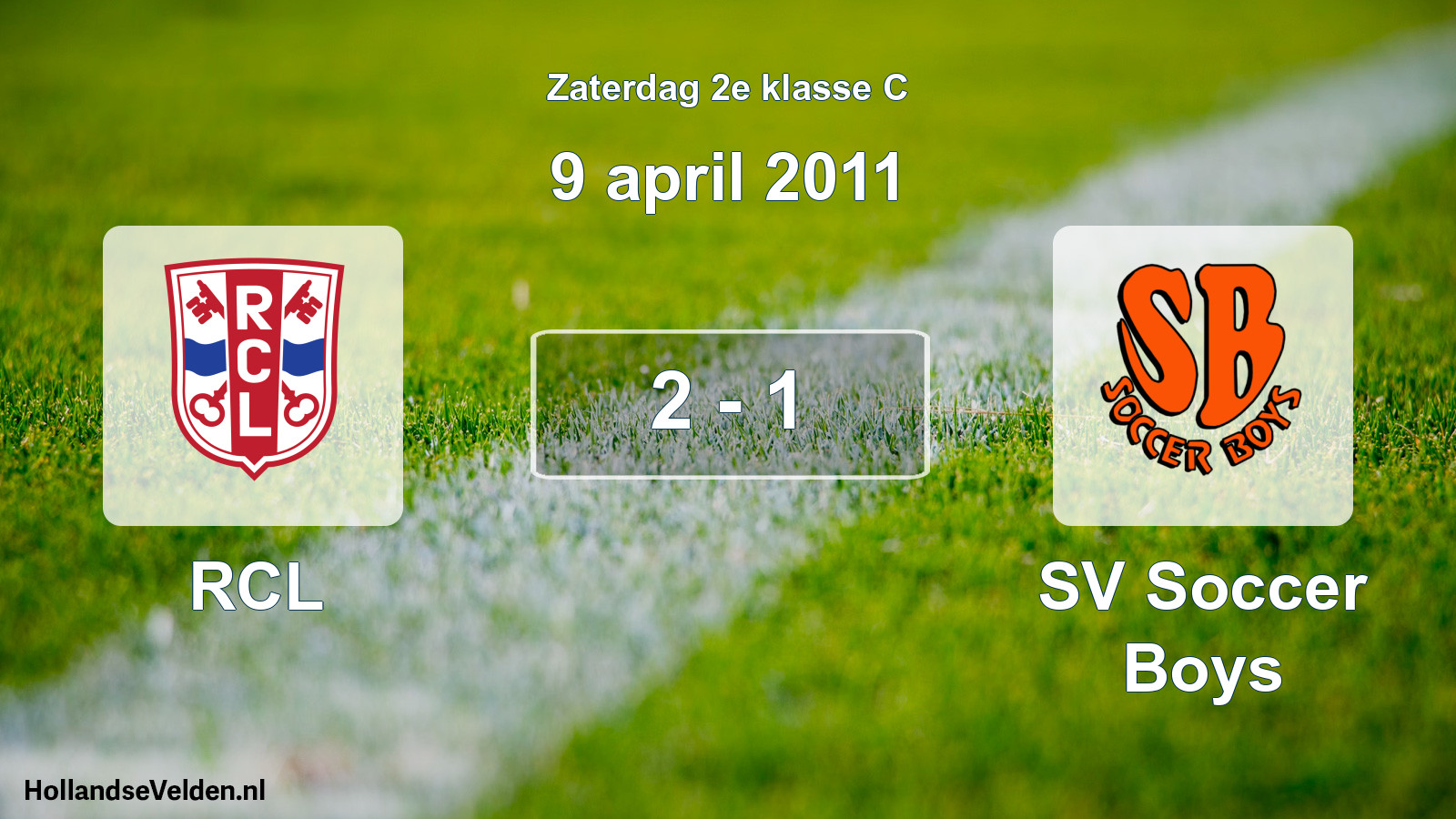 Total number of matches played: RCL - SV Soccer Boys 2 - 1 (9 April 2011)