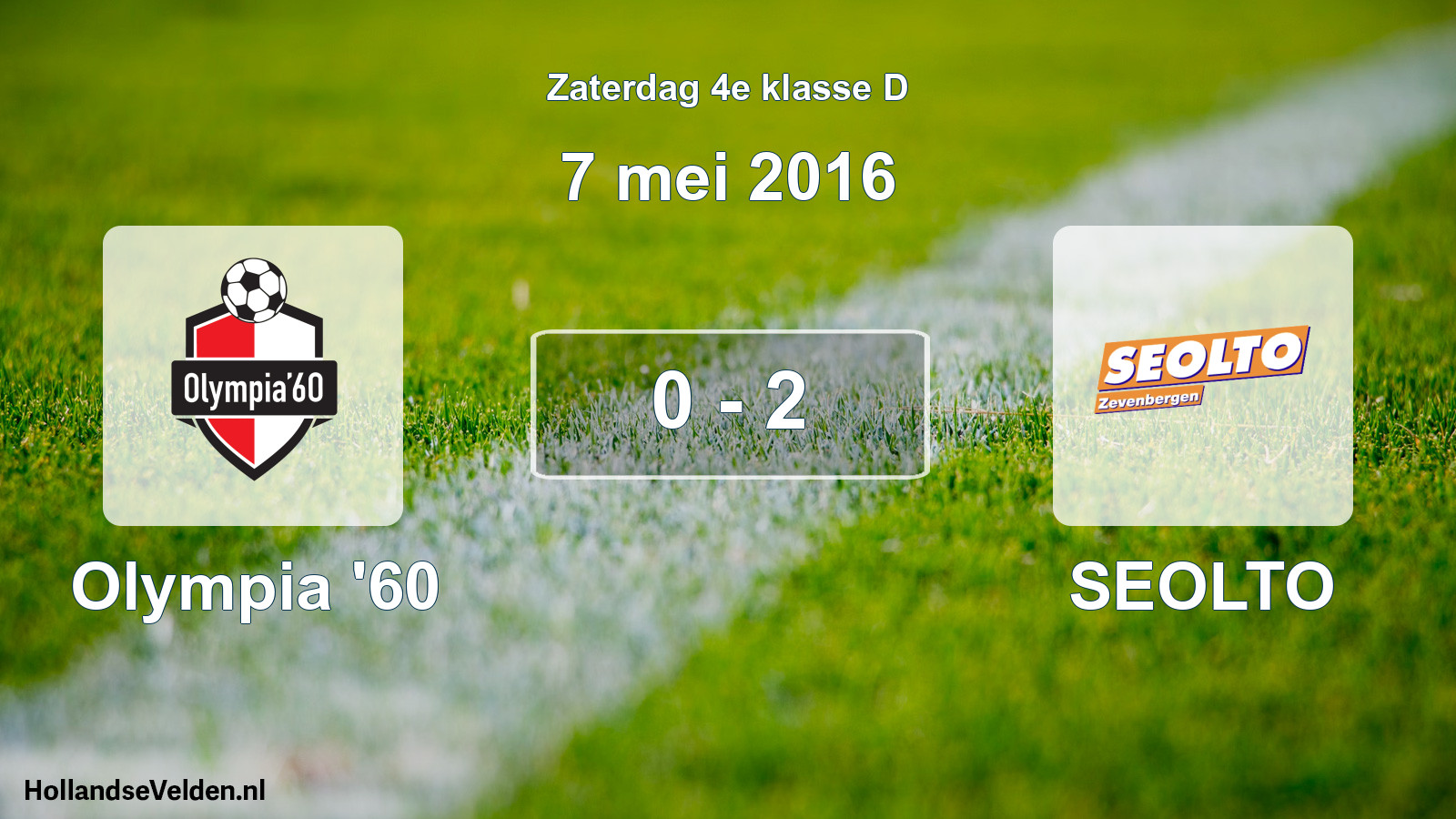Total number of matches played: Olympia '60 - SEOLTO 0 - 2 (7 May 2016)