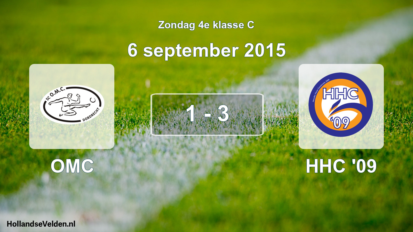 Total number of matches played: OMC - HHC '09 1 - 3 (6 September 2015)