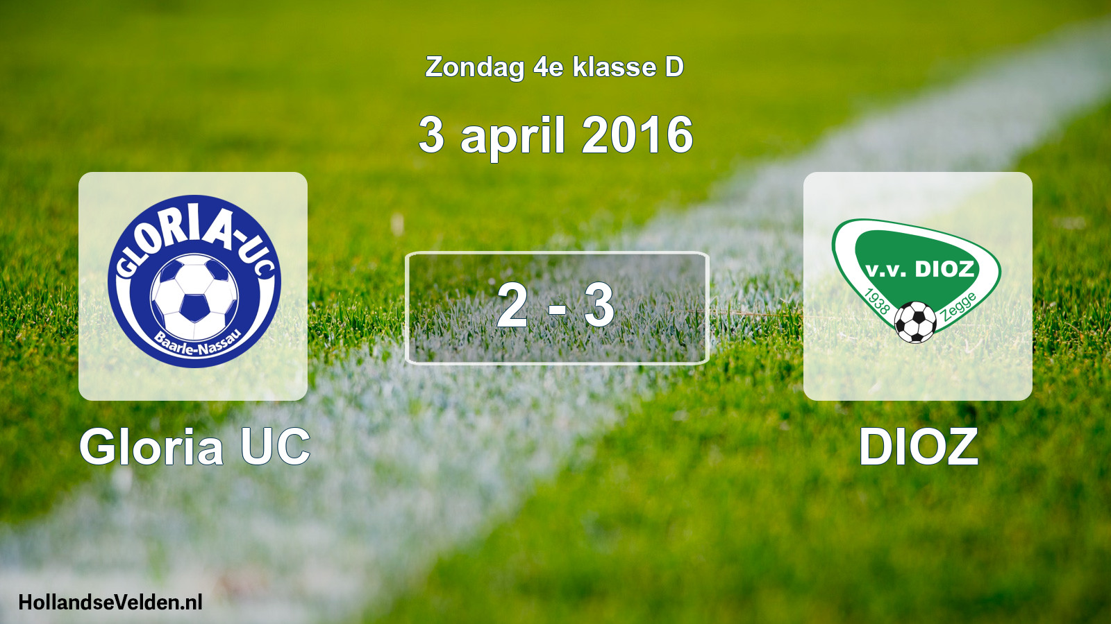 Total number of matches played: Gloria UC - DIOZ 2 - 3 (3 April 2016)