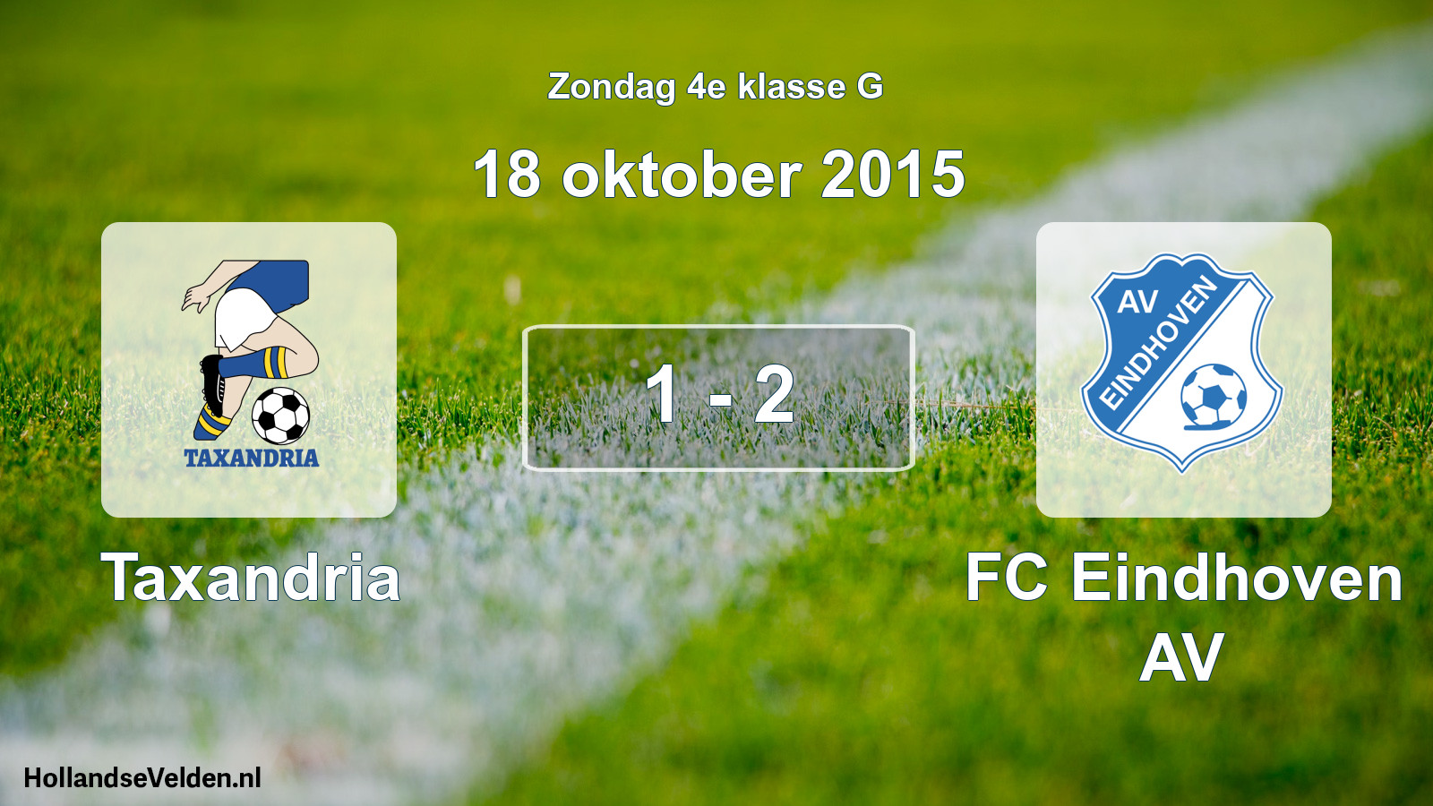 Total number of matches played: Taxandria - FC Eindhoven AV 1 - 2 (18 October 2015)