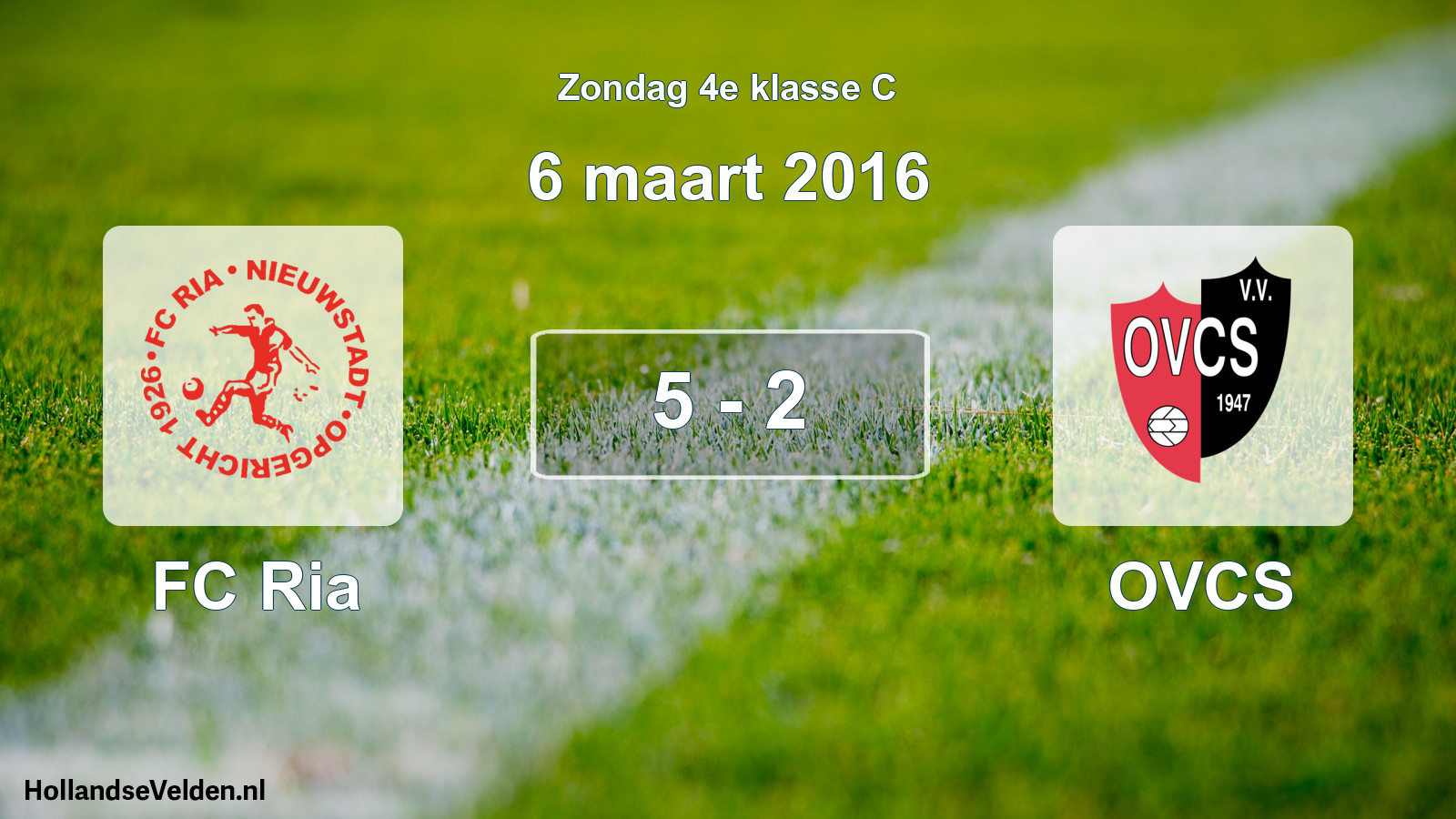 Total number of matches played: FC Ria - OVCS 5 - 2 (6 March 2016)