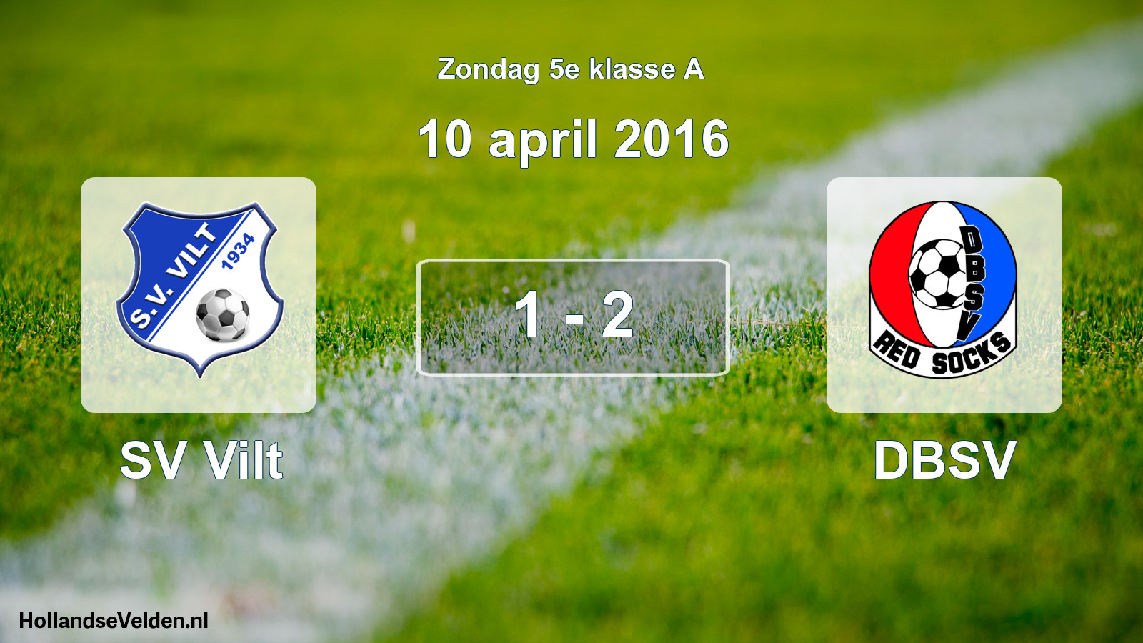 Total number of matches played: SV Vilt - DBSV 1 - 2 (10 April 2016)