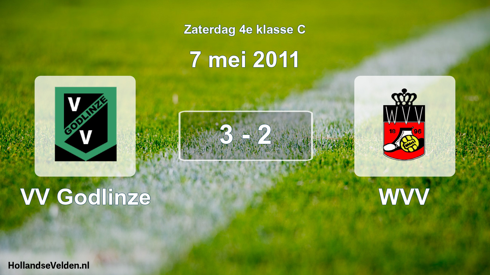 Total number of matches played: VV Godlinze - WVV 3 - 2 (7 May 2011)