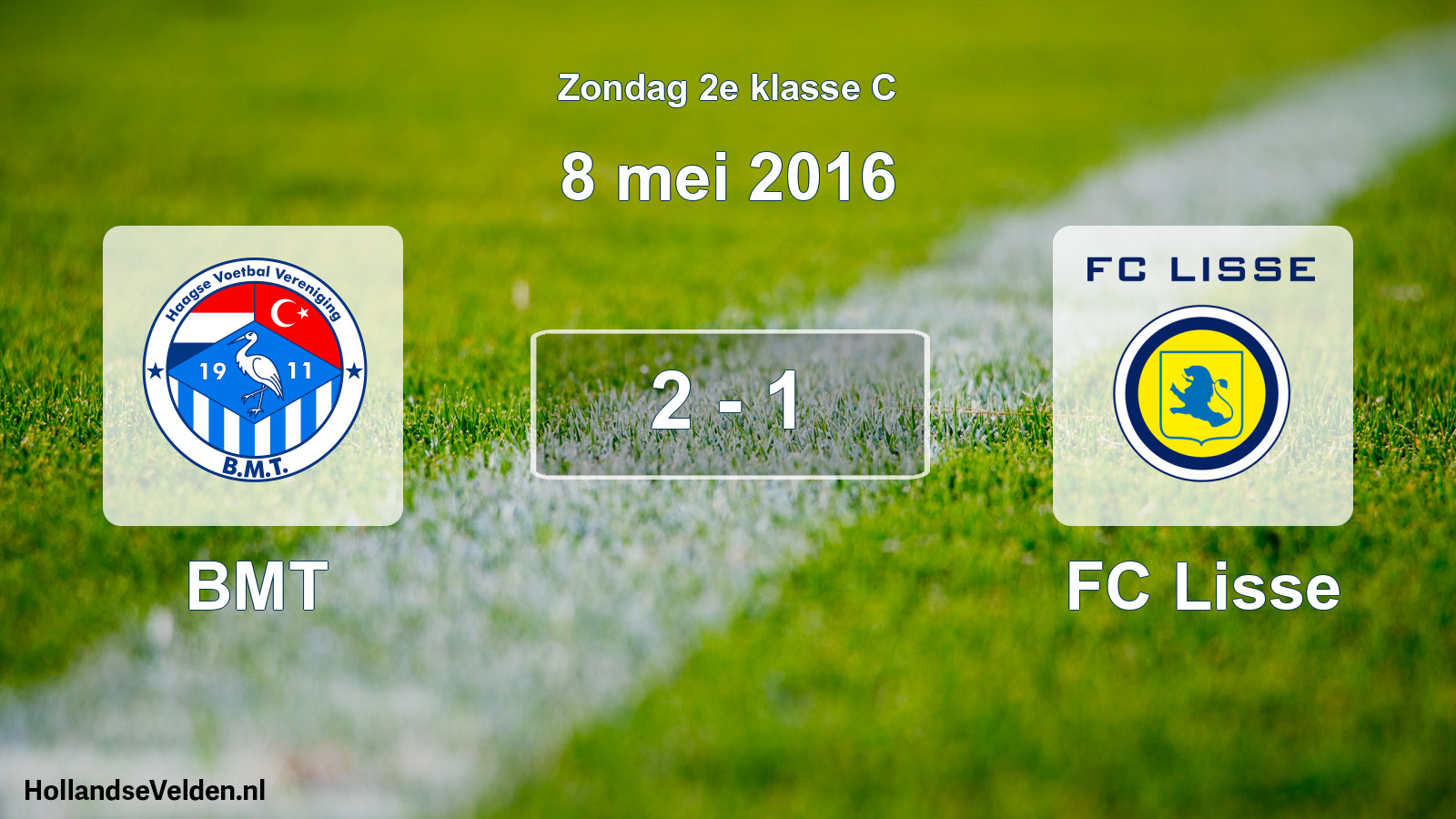 Total number of matches played: BMT - FC Lisse 2 - 1 (8 May 2016)