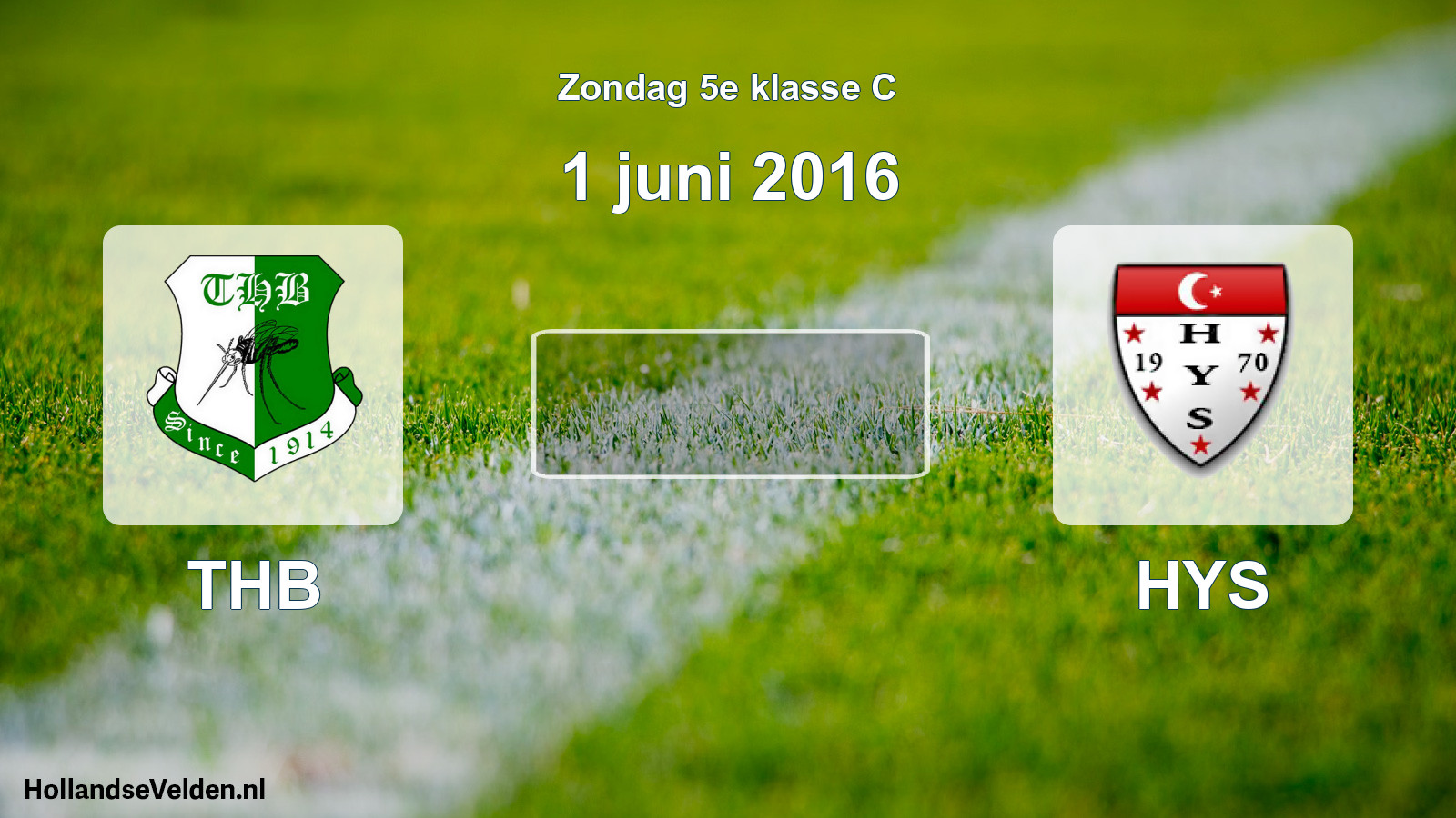 Scheduled Match: THB - HYS (1 June 2016)