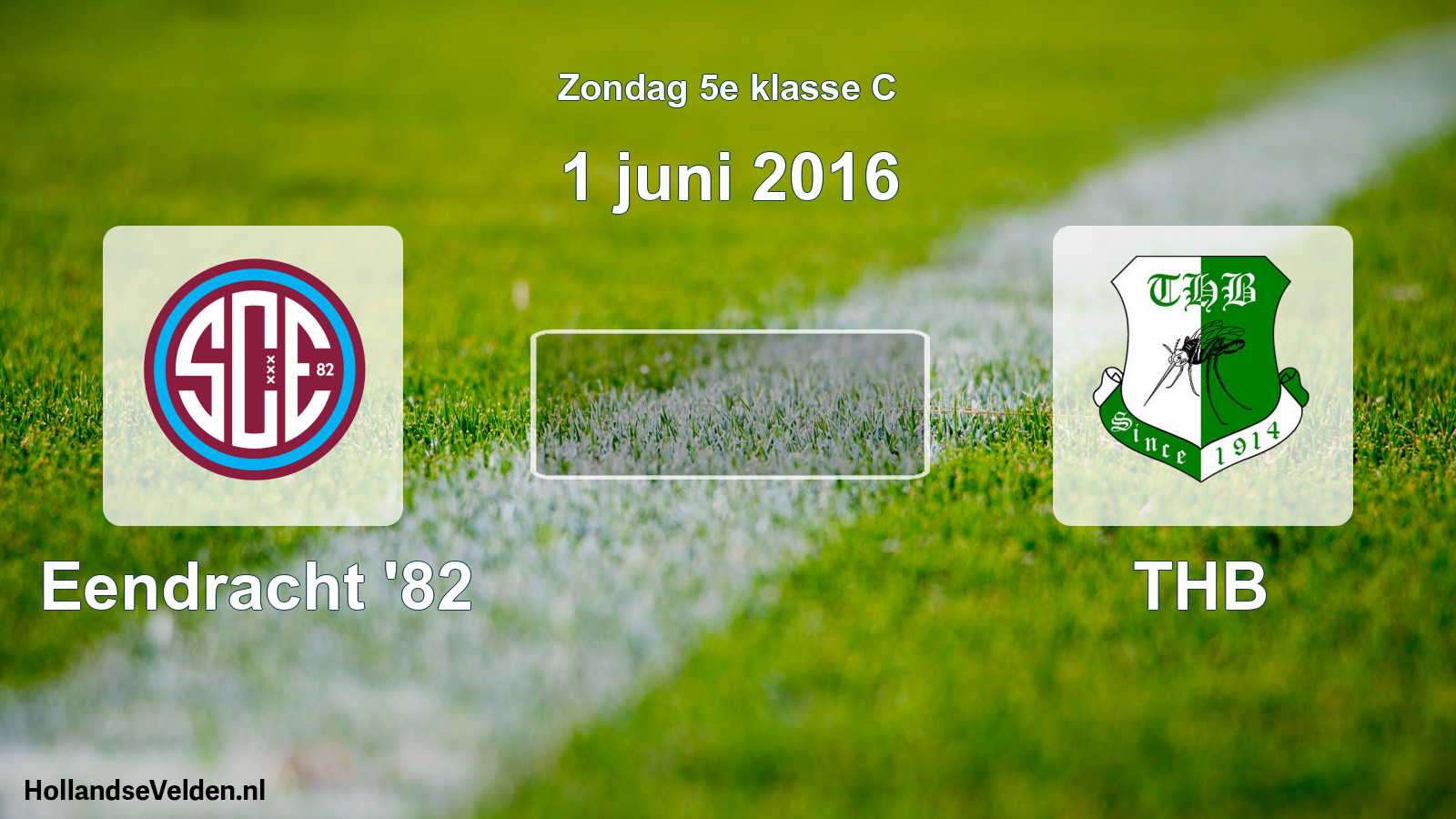Scheduled Match: Eendracht '82 - THB (1 June 2016)