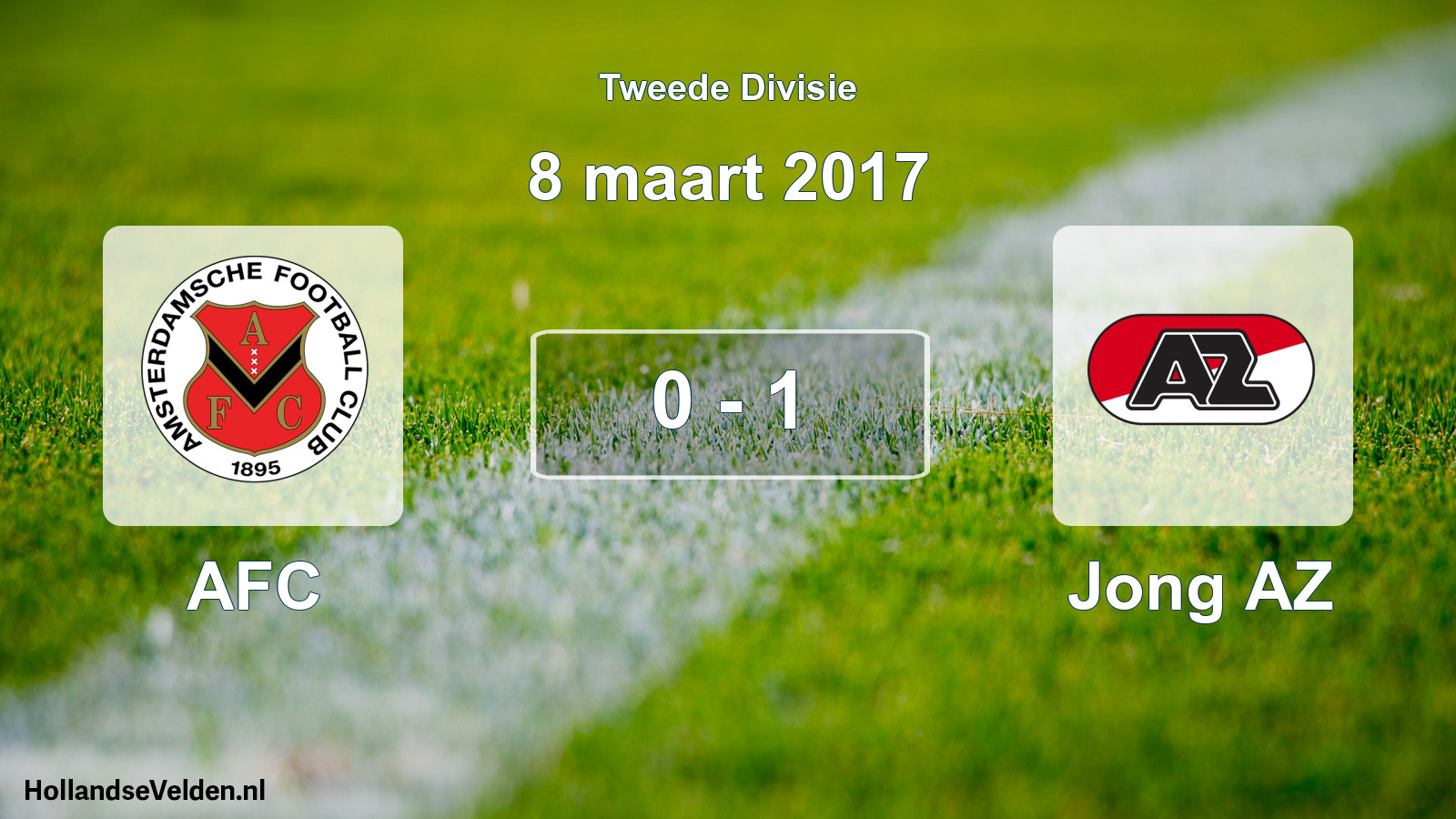 Total number of matches played: AFC - Jong AZ 0 - 1 (8 March 2017)