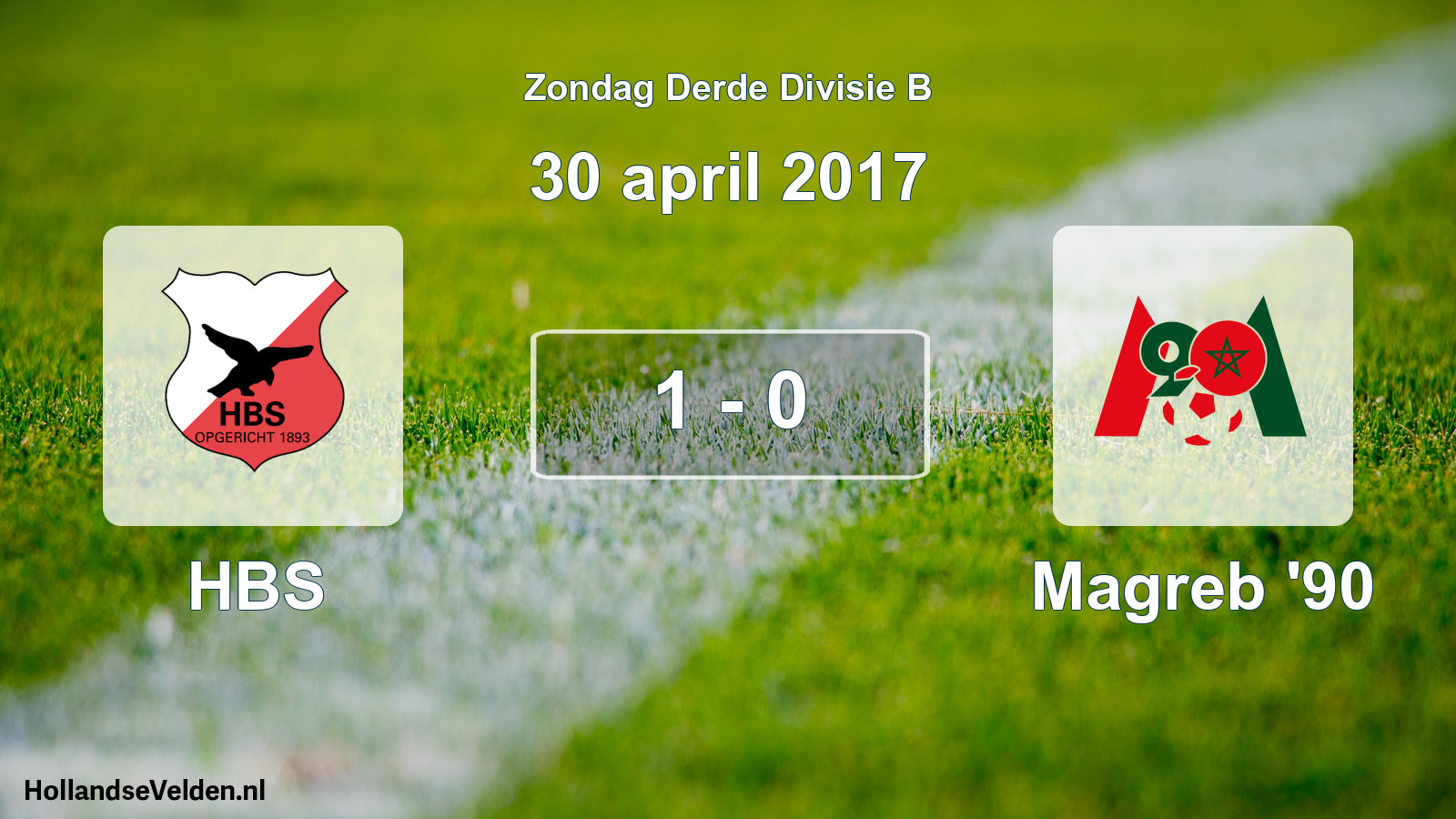 Total number of matches played: HBS - Magreb '90 1 - 0 (30 April 2017)