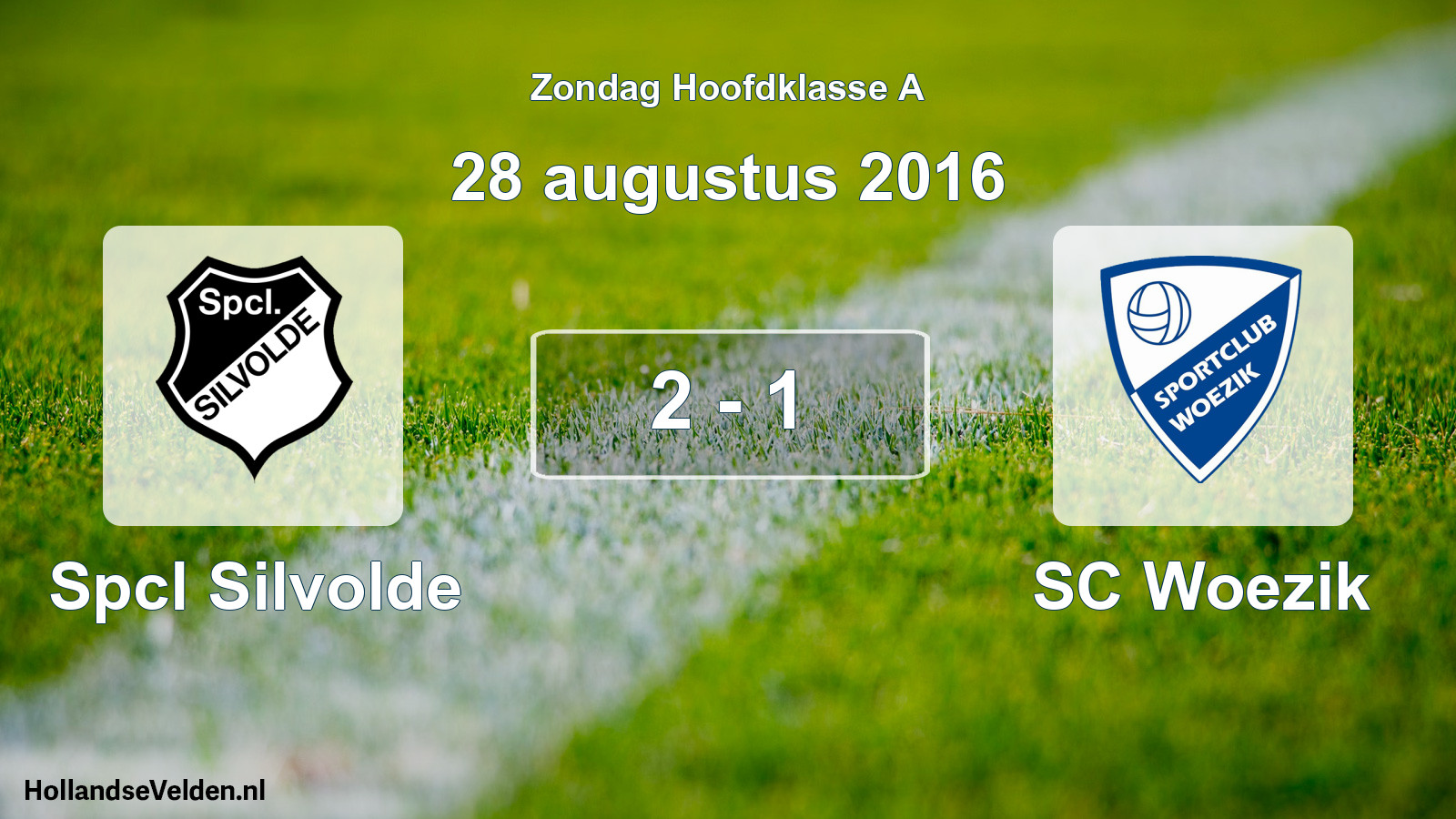 Total number of matches played: Spcl Silvolde - SC Woezik 2 - 1 (28 August 2016)