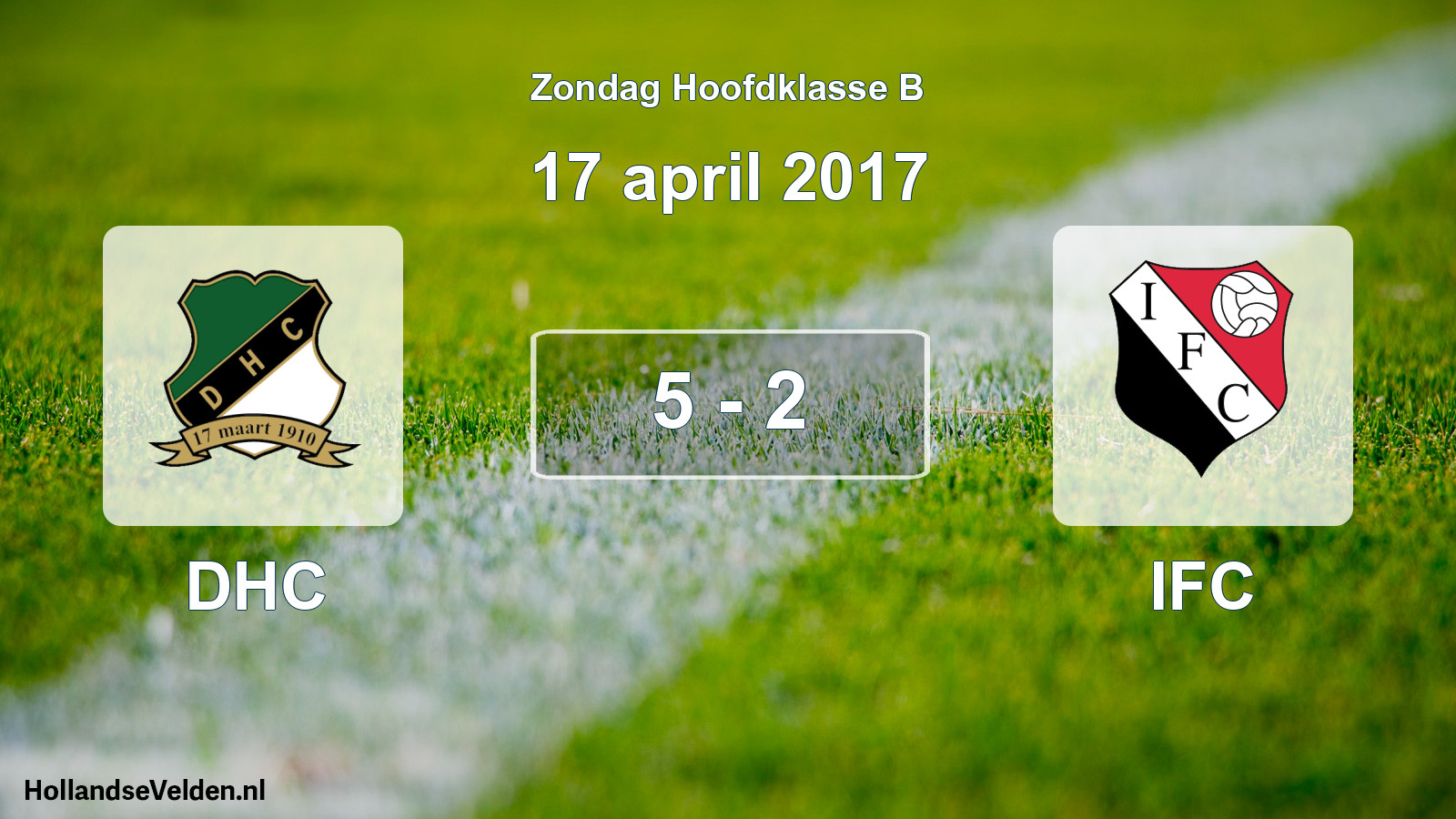 Total number of matches played: DHC - IFC 5 - 2 (17 April 2017)
